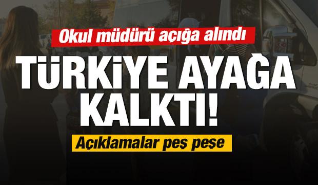 Aksaray'daki okulda yaşanan olay! Öğretmen açığa alındı