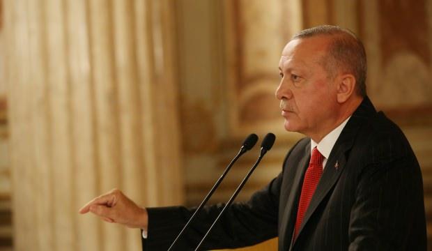 Cumhurbaşkanı Erdoğan'dan Kıbrıs tepkisi