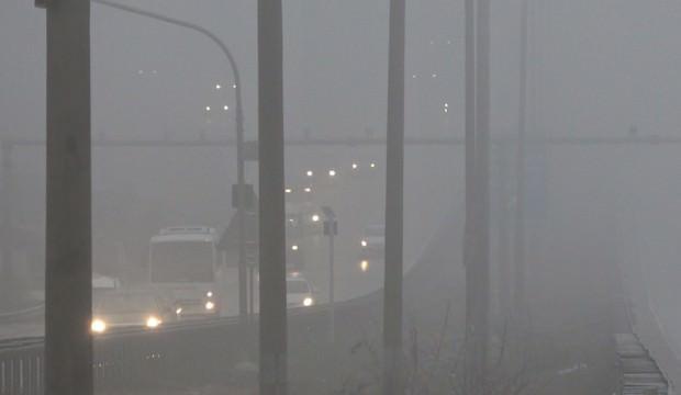 43 ilin kilit noktasında yoğun sis