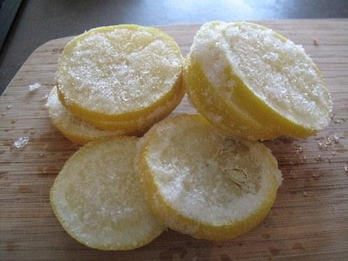 Dondurucuda limon saklamak