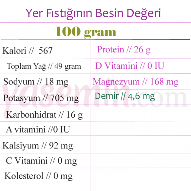 Yer fıstığının faydaları nelerdir? Hangi hastalıklara iyi gelir & Yer fıstığı alerjisi