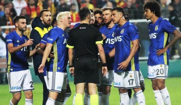 F.Bahçe'den çok sert hakem açıklaması!