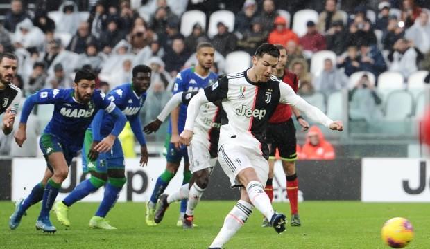 Juventus evinde Sassuolo'dan çelme yedi