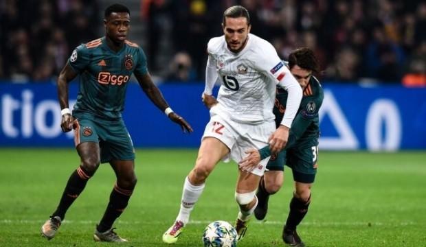 Yusuf ve Zeki'li Lille, Ajax'a yenilip Avrupa'ya veda etti