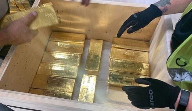 Kaçırdıkları 100 ton altını geri getirdiler