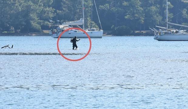 Marmaris'te korkutan görüntü!