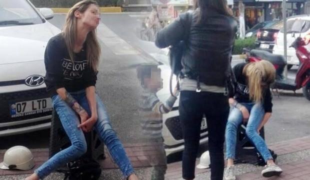 Polisi alarma geçiren kadın! Ayakta duramadı...