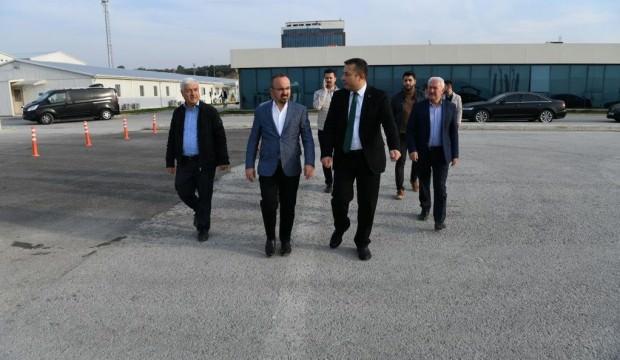 Bülent Turan'dan 1915 Çanakkale Köprüsü'ne ziyaret