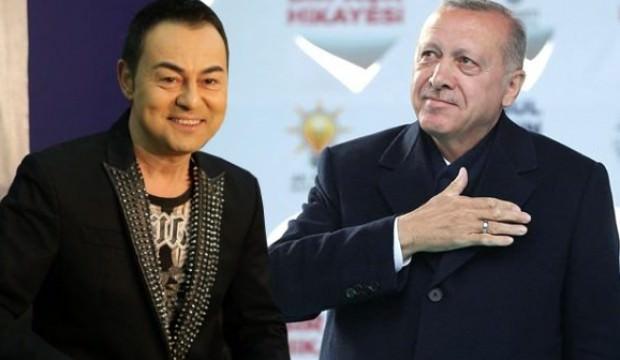 Serdar Ortaç, Erdoğan'a övgü yağdırdı