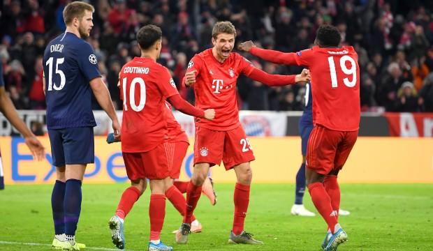 Tottenham'ı deviren Bayern 6'da 6 ile turladı
