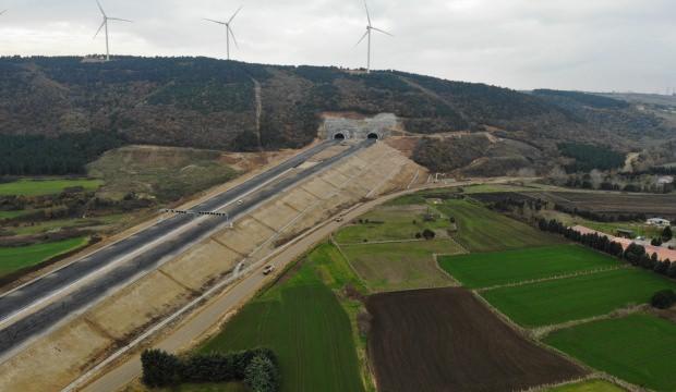 Dev otoyol bitiyor! Son hali böyle görüntülendi