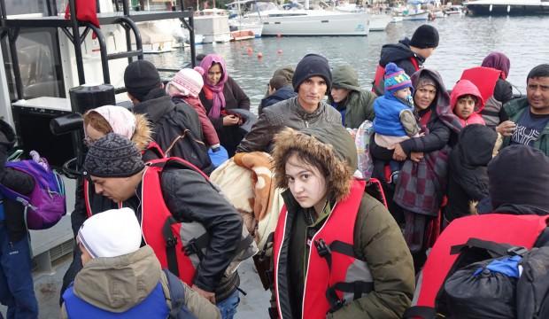 Çanakkale’de 102 düzensiz göçmen yakalandı