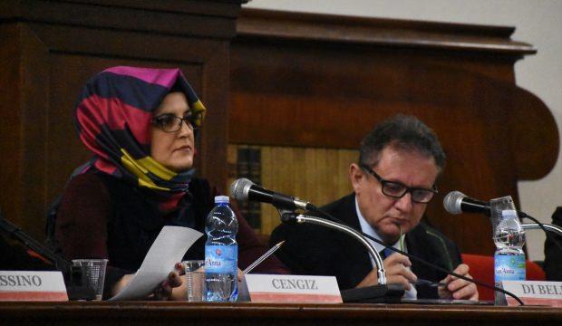 Kaşıkçı'nın nişanlısı İtalya'da Avrupa'yı eleştirdi