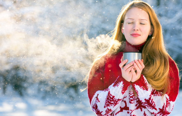 Kışın hastalıklar nedeniyle sıcak içecekler tüketin