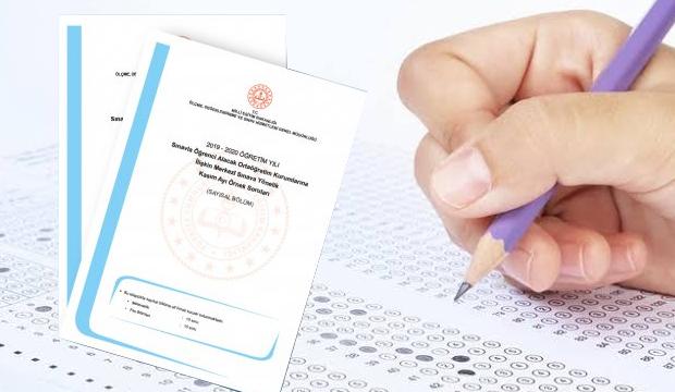 Aralık ayı LGS örnek soru ve cevapları! 2019 MEB odsgm kitapçık sorgu sayfası