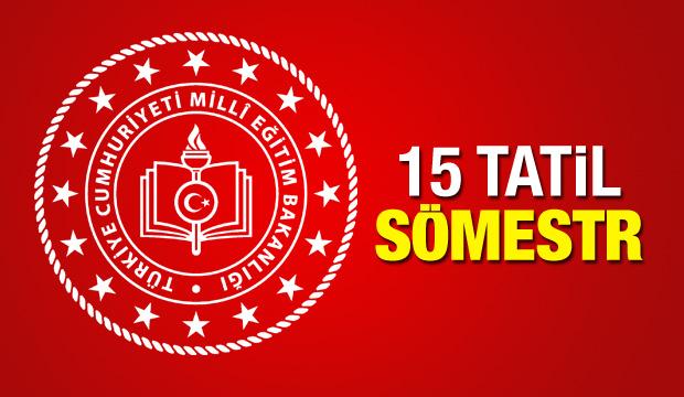 15 tatil ne zaman? 2019 - 2020 sömestr için takvim yayımlandı!