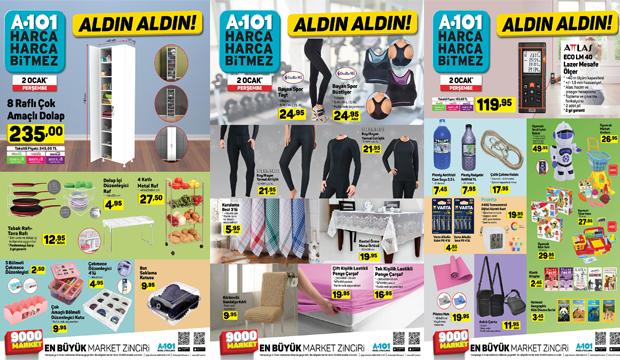 A101 3 OCAK AKTÜEL ÜRÜNLER KATALOĞU!