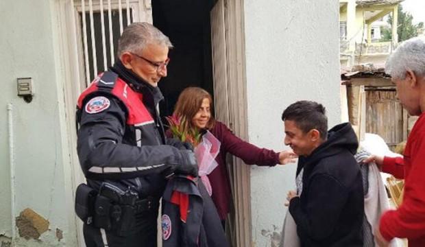 Hasta kardeşlerin hayalini yunus timleri gerçekleştirdi