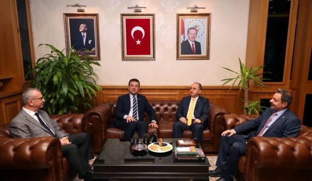 Ekrem İmamoğlu, Bağcılar Belediyesini ziyaret etti