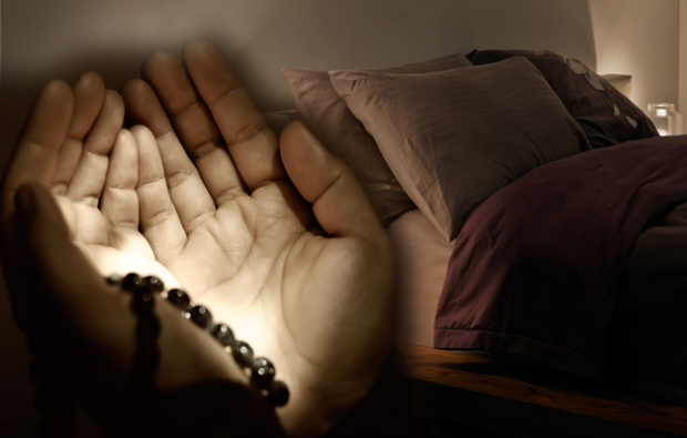 yatağa yatmadan önce okunacak dua