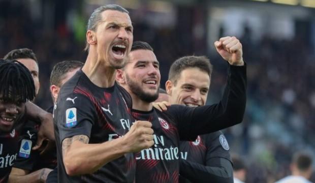 Zlatan attı, Milan kazandı