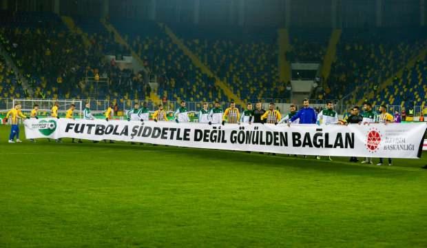 Ankaragücü ile Konyaspor'dan 'Rakibine Jest Yap'a destek