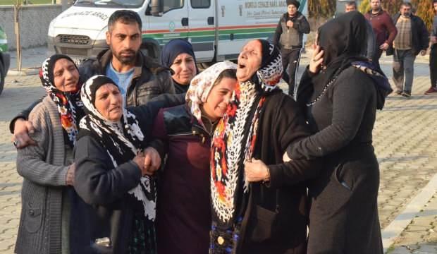 6'sı çocuk 8 göçmen Manisa'da toprağa verildi