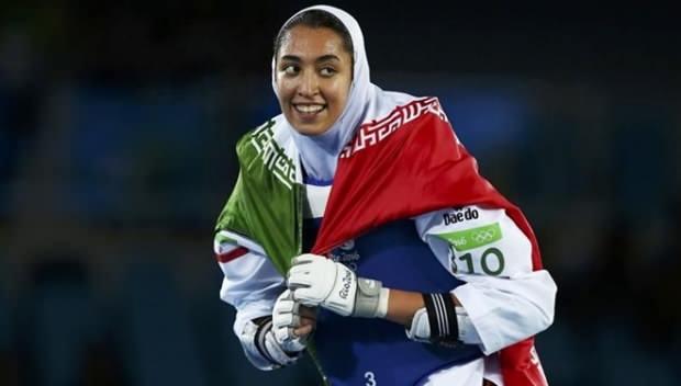 İran'ın olimpiyatlarda madalya kazanan tek kadın sporcusu Kimia Alizadeh,