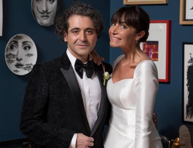 Ünlü şarkıcı Sıla ve şef Hazer Armani evlendi
