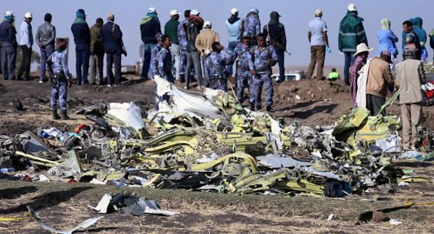 Etiyopya'da düşen Boeing 737 Max
