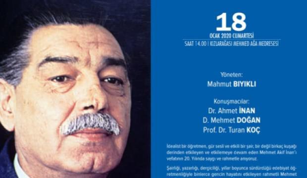 Akif İnan TYB İstanbul’da Anılacak