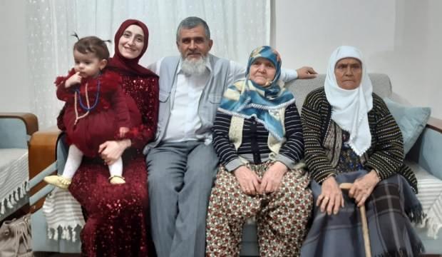 Bu aile 5 kuşak birlikte yaşıyorlar