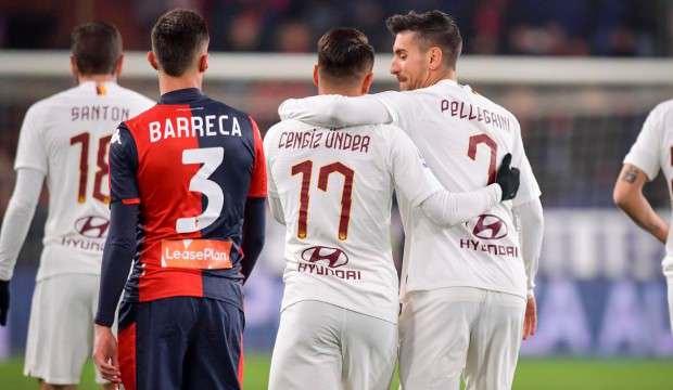 Cengiz Ünder attı, Roma rahat kazandı!