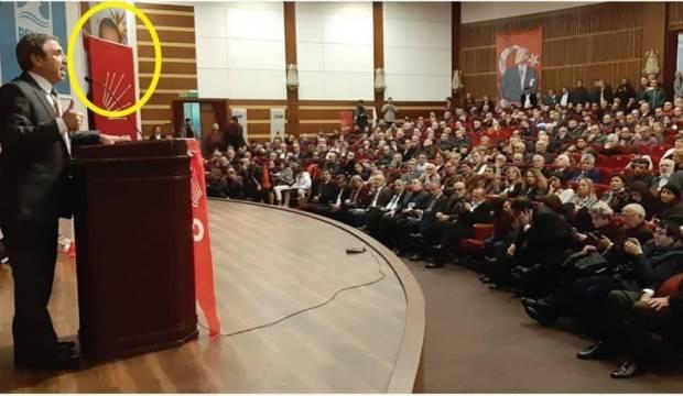 CHP'den milletin iradesine sansür! Erdoğan'ın fotoğrafını kapattılar