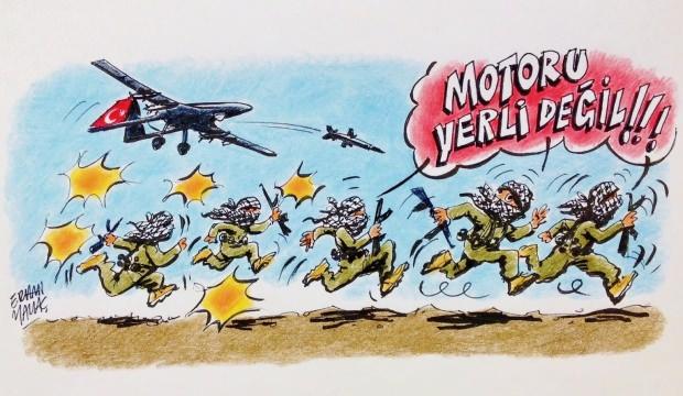 Haluk Bayraktar'dan CHP'li Öztrak'a karikatürlü cevap