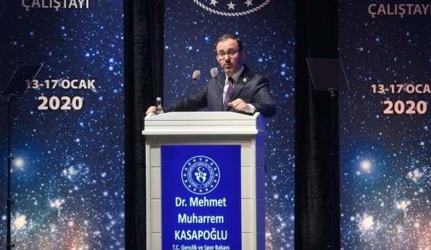 Spor Kulüpleri ve Federasyonları Çalıştayı başladı.