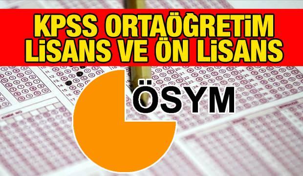 2020 KPSS sınavı ne zaman? Lise, Ön Lisans, Lisans KPSS başvuru tarihleri