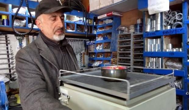 Atık hurda malzemelerden öyle bir şey yaptı ki!