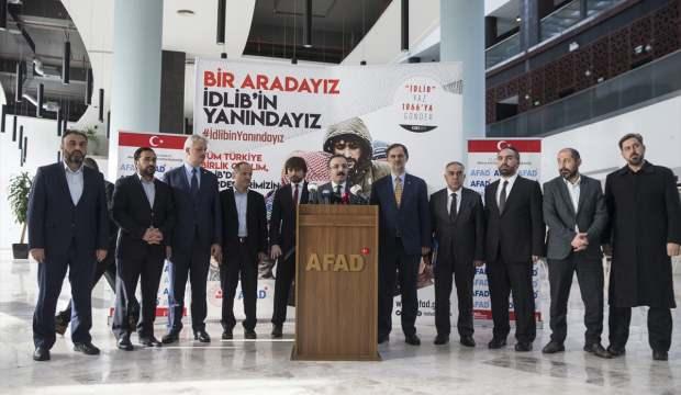 İdlib için toplanan yardım 150 milyon lirayı geçti