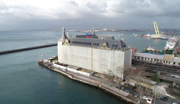Haydarpaşa Garı havadan görüntülendi! İşte son durum