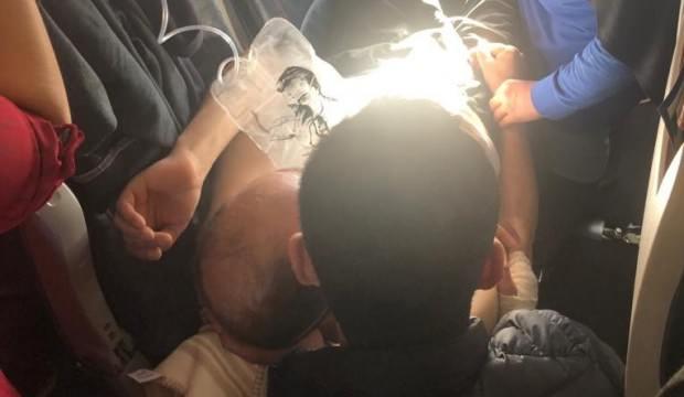Uçakta fenalaşan yolcuya ilk müdahaleyi AK Partili milletvekili yaptı