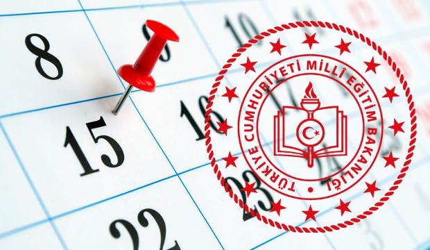 15 tatil ne zaman bitiyor? 2020 Okullar hangi gün açılacak?