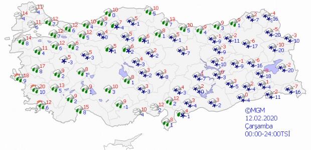 Son dakika - İl il hava durumu