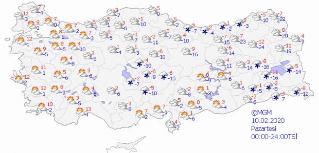 Son dakika - İl il hava durumu