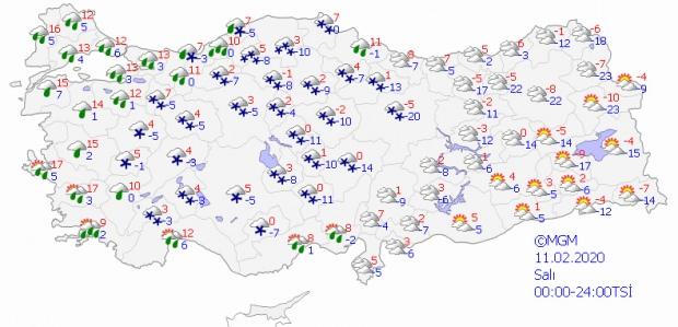 Son dakika - İl il hava durumu