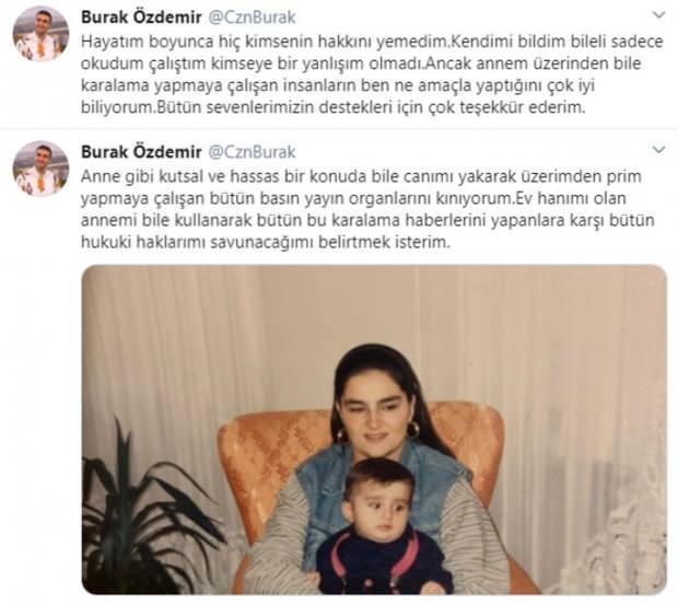 CZN Burak Özdemir'in annesinin ifadesi çıktı!
