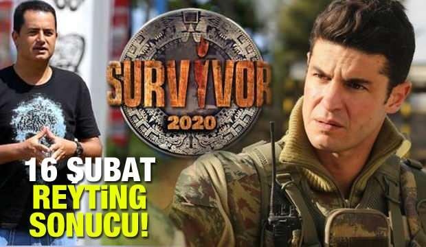 16 Şubat Pazar reyting sonuçları: Savaşçı, Survivor, Güvercin, ÇGHB 2 reyting sıralaması!