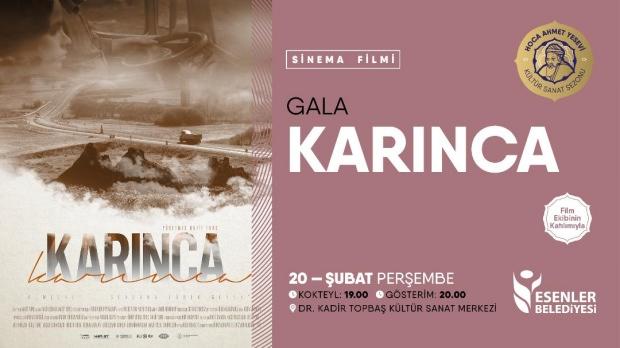 Karınca filminin galası 20 Şubat'ta yapılacak!