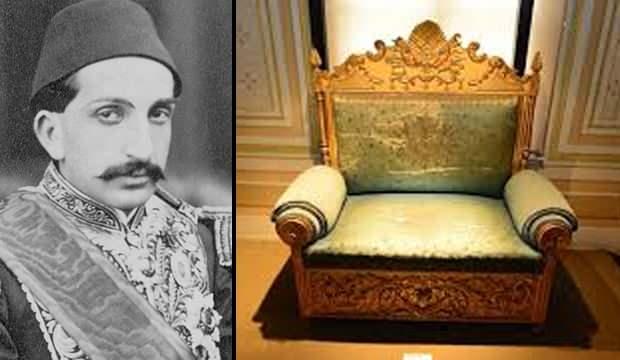 2. Abdülhamid'in tahtı 100 bin TL'ye satıldı