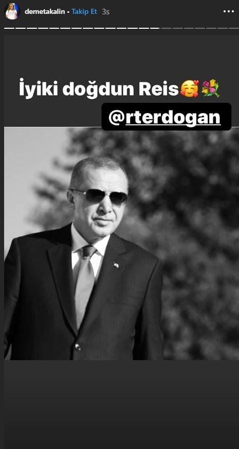Ünlü isimlerden Cumhurbaşkanı Erdoğan'ın doğum gününe özel paylaşımlar